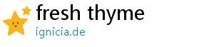 fresh thyme